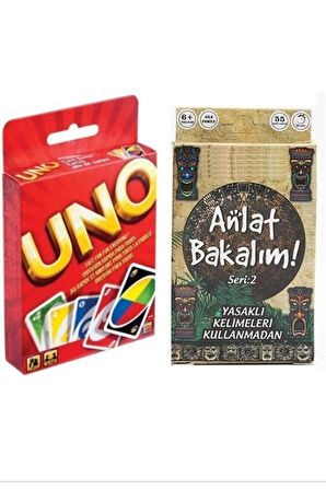 112 Kartlı Oyun Seti Ve Anlat Bakalım Yasaklı Kelimeler Ikili Oyun Seti Uno Ve Çocuk Eğitici Oyunca