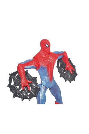 Eklemli Işıklı Venom Titan Hero Örümcek Adam Örümcek Adam Karakter Figür Oyuncak 16Cm Çocuk Eğitici