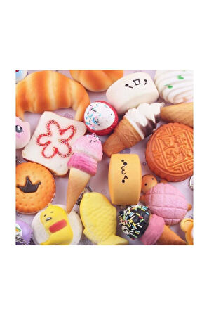 10Adet Squishy Full Karışık Set - Yumuşacık Sık Bırak Sukuşi Çocuk Eğitici Oyuncaklar