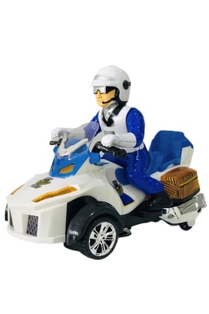 Police Patrol Cars Motor Atv Polis 902a Çocuk Eğitici Oyuncaklar