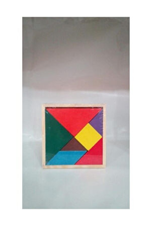 7 Parça Tangram Orta Boy Çocuk Eğitici Oyuncaklar