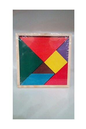 7 Parça Tangram Orta Boy Çocuk Eğitici Oyuncaklar