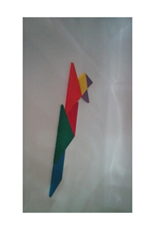 7 Parça Tangram Orta Boy Çocuk Eğitici Oyuncaklar