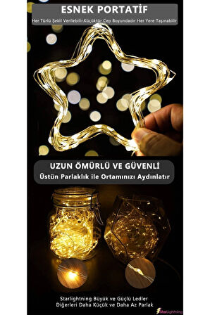 Peri Led Işık 3 Metre Çok Amaçlı Dekoratif Aydınlatma - Gün Işığı Çocuk Eğitici Oyuncaklar