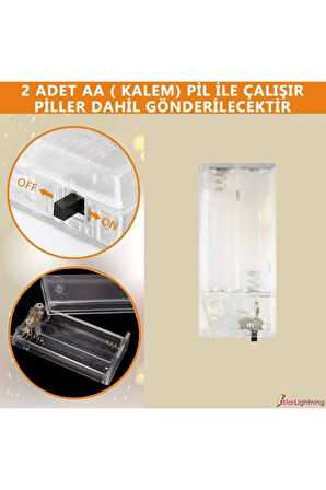 Peri Led Işık 3 Metre Çok Amaçlı Dekoratif Aydınlatma - Gün Işığı Çocuk Eğitici Oyuncaklar