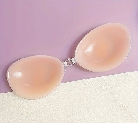 Silikon yapışkanlı sütyen- askısız, balensiz -kadın iç giyim - yapışkanlı sütyen 