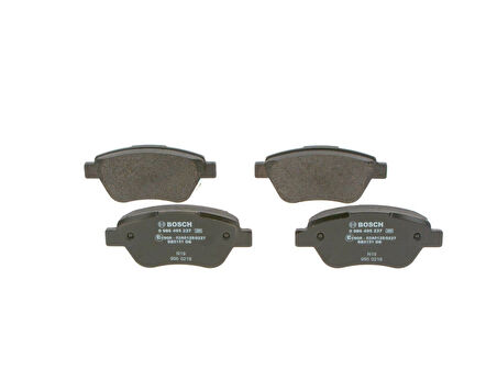FREN BALATASI ÖN KÜÇÜK TİP 257 MM DİSKLER İÇİN CORSA D-ADAM 2007-