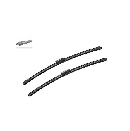 SİLECEK SÜPÜRGESİ ÖN MUZ TİPİ Aerotwin SKODA PRAKTİK 5J7 2007-2013 (530mm+530mm)