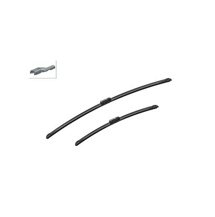 SİLECEK SÜPÜRGESİ ÖN MUZ TİPİ Aerotwin FORD TRANSİT 14 2014- (750mm+500mm)