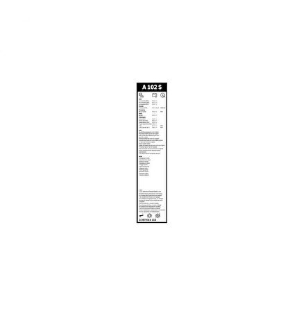 SİLECEK SÜPÜRGESİ ÖN MUZ TİPİ Aerotwin SKODA OCTAVİA NX3 2020- (650mm+475mm)