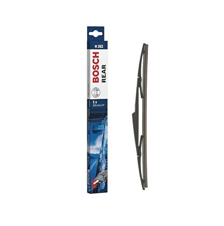 SİLECEK SÜPÜRGESİ ARKA PLASTİK TİP SUBARU JUSTY M3 2007-2010 (350mm)
