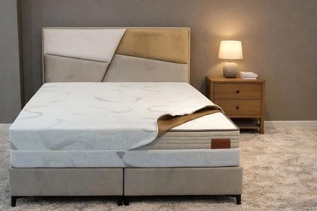 Prestij fermuarlı yatak kılıfı 160x200