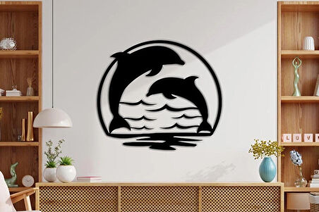 Yunus ve deniz Modern Ahşap duvar tablo