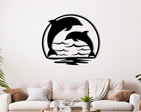 Yunus ve deniz Modern Ahşap duvar tablo