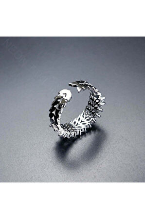 Zirkon Taşlı, Yüzük 143, Kasa Gümüş Renk, Ayarlanabilir