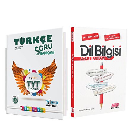 Yayın Denizi TYT Türkçe Pro ve AKM Dil Bilgisi Soru Bankası Seti 2 Kitap