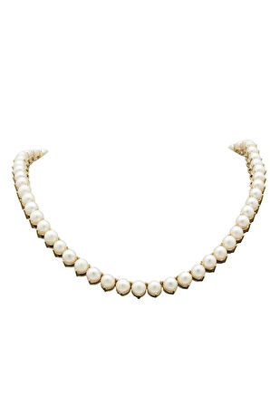 Üç Tırnaklı Doğal İnci Gerdanlık