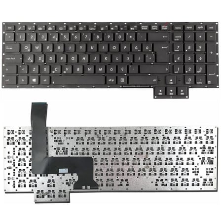 Asus G750JZ-T4047H, G750JZ-T4075H Klavye Tuş Takımı TR Q Siyah Dizüstü Klavye