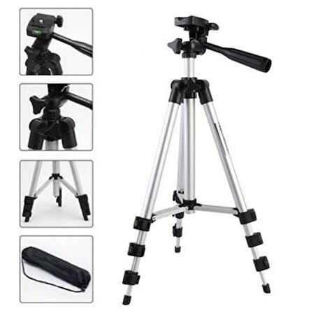 Buffer® Profesyonel Fotoğraf Makinesi Tripodu