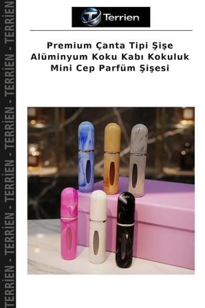 Premium Çanta Tipi Şişe Alüminyum Koku Kabı Kokuluk Mini Cep Parfüm Şişesi