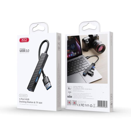Ofis Aktarım Taşınabilir HUB014A USB-C (USB-A) Çıkışı 3 USB-A SD Kart Girişli USB Çoklayıcı
