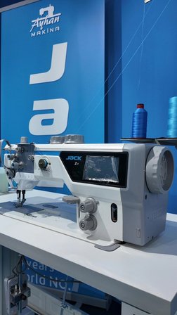 JACK Z7 3'LÜ TANSPORT SİSTEMLİ EKSTRA KALIN İŞ FULL OTOMATİK YAPAY ZEKALI DİKİŞ MAKİNASI (12MM, AYAK SENSÖRLÜ)