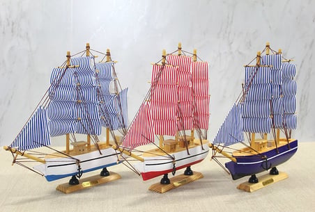 Premium Raf Süsü Sergi Objesi Hatıra Eşyası Ahşap Gemi