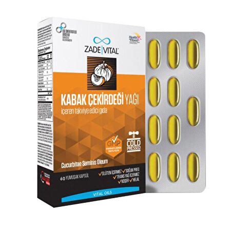 Kabak Çekirdeği Yağı 60 Kapsül