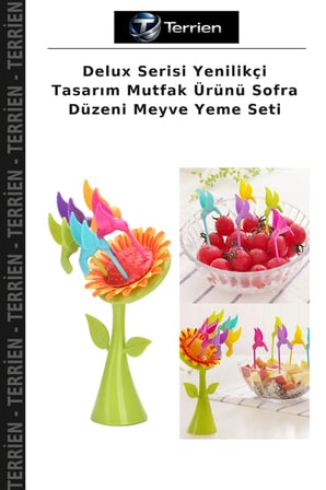 Delux Serisi Yenilikçi Tasarım Mutfak Ürünü Sofra Düzeni Meyve Yeme Seti