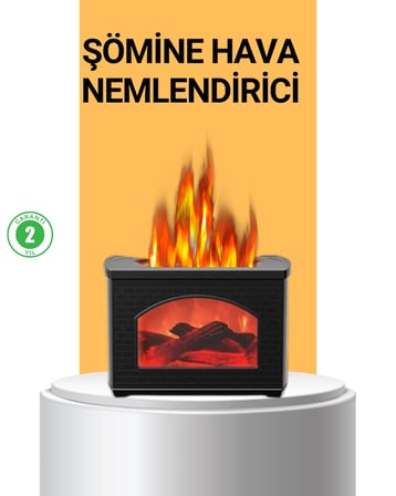 Aromaterapi Destekli Ultrasonik Nemlendirici USB Bağlantılı Sessiz Model