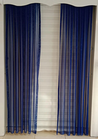 TÜL FON PERDE PARLEMENT RENK 1/3 SIK PİLELİ DİKİM