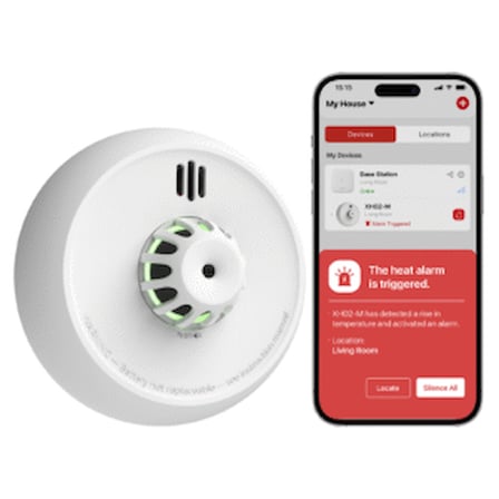 x-sense XH02-M Birbirine Bağlı Akıllı Isı Alarmı
