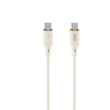 Senkronizasyon Elektronik Aksesuar NB-Q261 Type-C to Type-C 1m Silikon Hızlı Şarj ve Data Kablosu