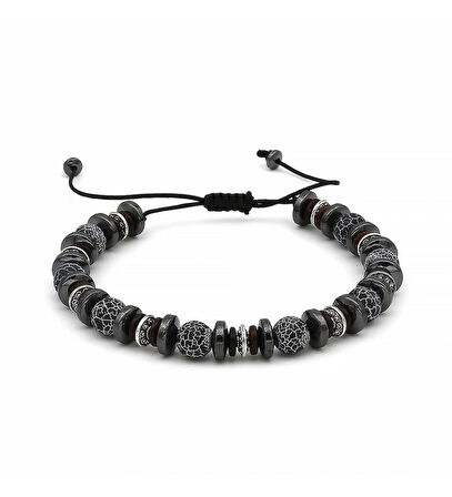 Alnis Atelier Gerçek Akik Taşı Doğal Taş Bileklik