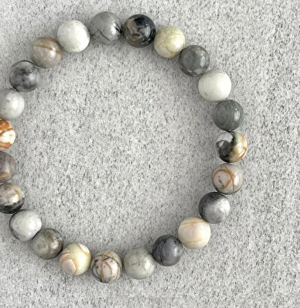 Alnis Atelier Jasper Doğal Taş Bileklik