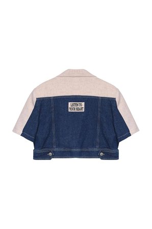 Kot Detaylı Crop Ceket