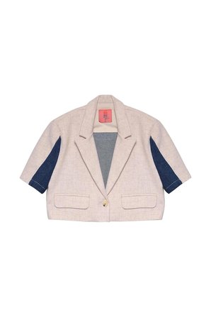 Kot Detaylı Crop Ceket