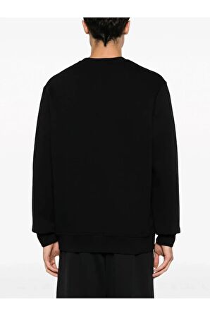 Oversized Nakışlı Sweatshirt