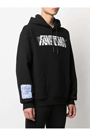 Fantasma Slogan Print Hoodie