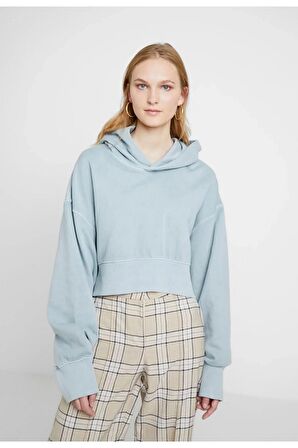 Kadın Wisteria Cropped Hoodie