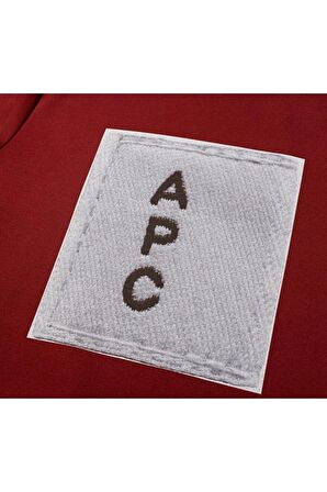 Unisex Kırmızı Logo Pullover Sweatshirt