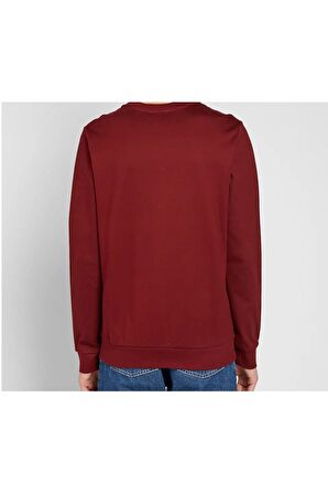 Unisex Kırmızı Logo Pullover Sweatshirt