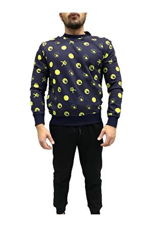 Mcqueen Kumaş Boyamalı Sweatshirt