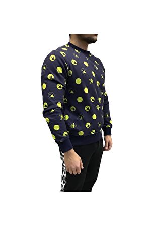 Mcqueen Kumaş Boyamalı Sweatshirt