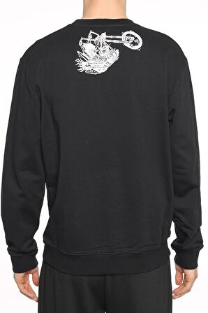 Mcqueen Motor Baskılı Sweatshirt