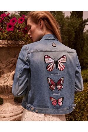 Kadın Mavi Dreams Denim Ceket