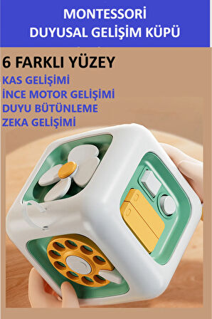 MONTESSORİ EĞİTİCİ ZEKA, İNCE MOTOR VE DUYUSAL GELİŞİM KÜPÜ