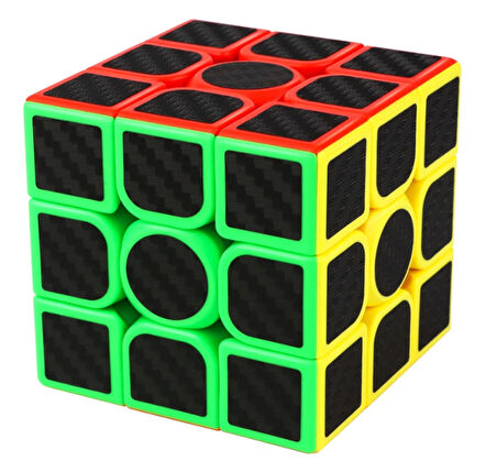 3X3X3 PROFESSIONAL SPEED CUBE CARBON FIBER - KARBON FİBER PROFESYONEL RUBİK ZEKA SABIR KÜPÜ