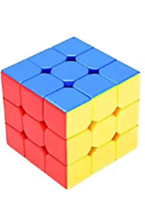 3x3 Profesyonel Neon Renkli Speed Cube Zeka Sabır Küpü