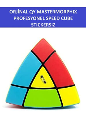 QY MASTERMORPHIX STICKERSIZ PROFESYONEL SPEED CUBE - 3X3 ZEKA KÜPÜ - SABIR KÜPÜ -